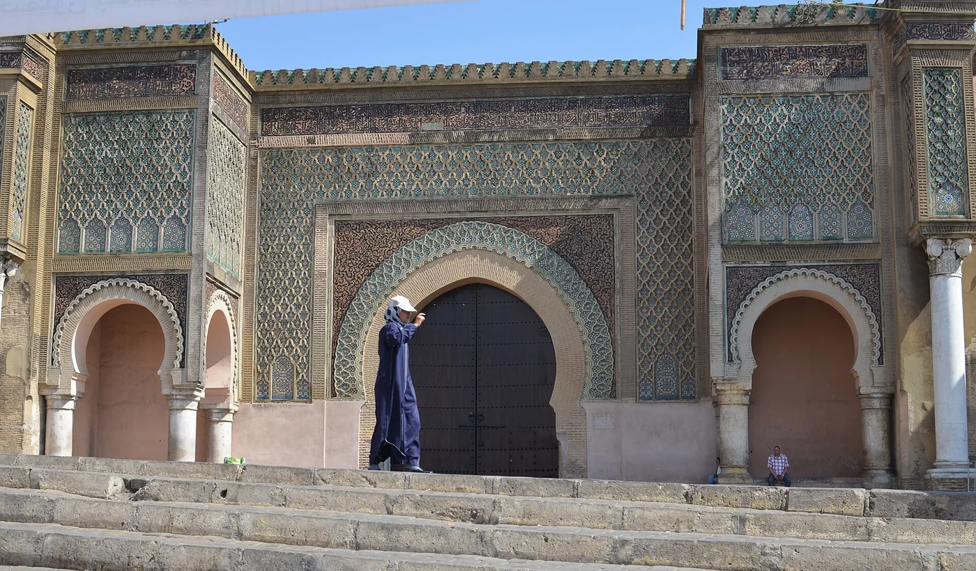 Bab Mansour, la porte monumentale de Meknès